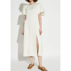 ROTATE Birger Christensen Kjoler*Kjole med slidser Beige