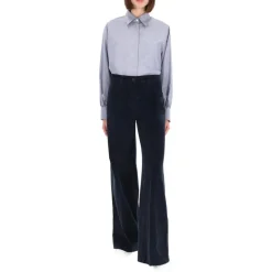 Aspesi Bluser & Skjorter*Klassisk bomuldsskjorte Blå