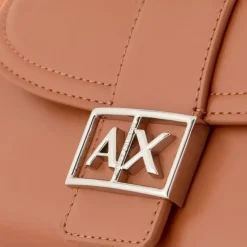 Armani Exchange Punge & Kortholder*Klassisk Pung med Tryklås Brun