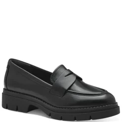 Tamaris Loafers*Klassisk Læder Loafer Sort