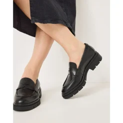 Tamaris Loafers*Klassisk Læder Loafer Sort