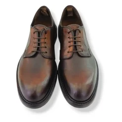 Alexander Hotto Snøresko*Klassisk Læder Loafer Sko Brun