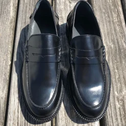 Angulus Loafers*Klassisk Loafer Sko Sort