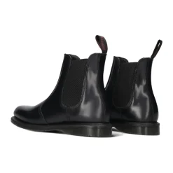 Dr. Martens Chelsea Boots*Klassiske Chelsea Boots Flora Læder Sort
