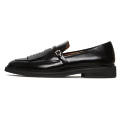 Cesare Gaspari Loafers*Klassiske frynsemokkasiner Sort