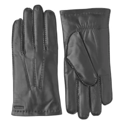 Hestra Handsker*Klassiske håndsyede handsker med uldforing Sort