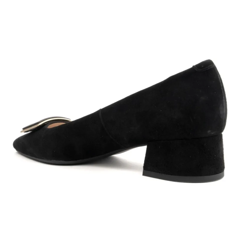 Sergio Moretti Pumps|Stiletter*Klassiske e Mid Hæl Pumps Sort