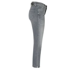 Cambio Jeans*Klassiske Straight Leg Jeans til Kvinder Grå