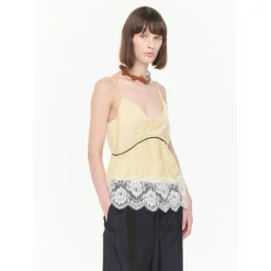 PLAN C Smykker*Knotted Cord Chain Necklace Brun