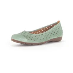 Gabor Ballerina Sko*Komfortable Ballerina Sko Grøn