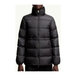 Moncler Jakker*Kort Dunjakke - , Elegant Stil Sort
