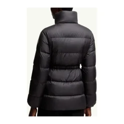 Moncler Jakker*Kort Dunjakke - , Elegant Stil Sort
