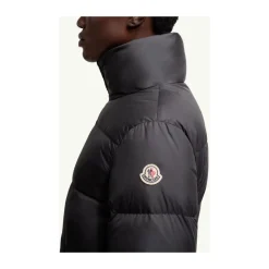Moncler Jakker*Kort Dunjakke - , Elegant Stil Sort