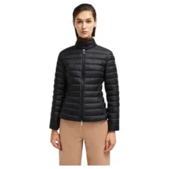 Moncler Jakker*Kort Dunjakke til Mildt Vejr Sort