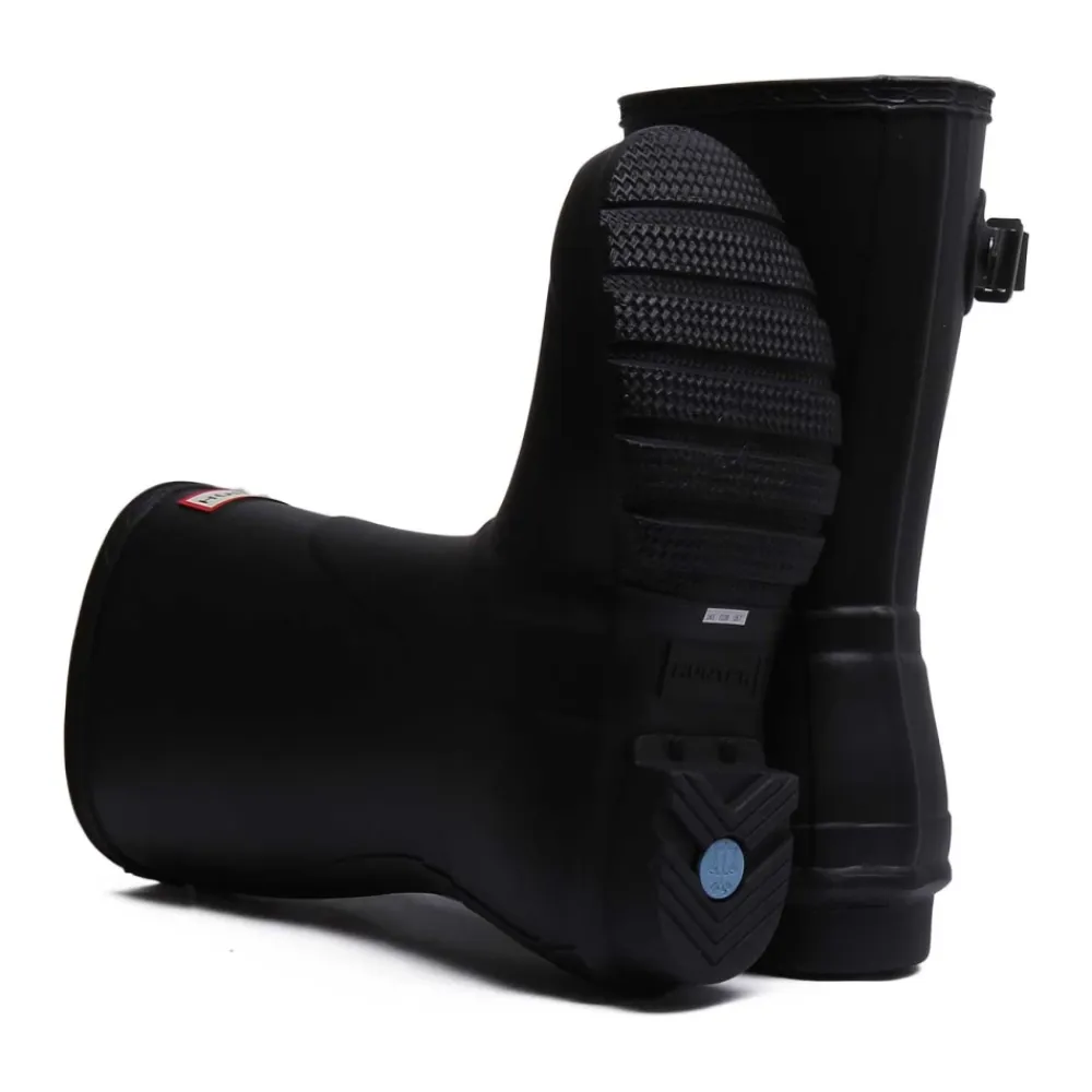 Hunter Støvler*Kort Regnstøvle Mat Finish Sort