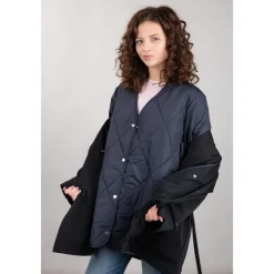 OOF Wear Frakker*Kort Trenchcoat Sort