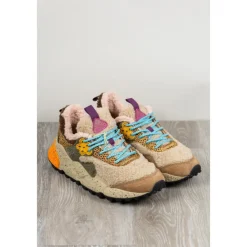 Flower Mountain Sneakers*Kotetsu Suede Teddy Multifarvet