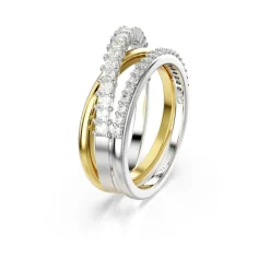 Swarovski Smykker*Krystal Hyperbola Ring, Multi-farvet Stilfuld Grå