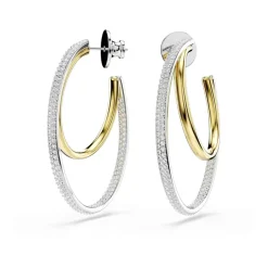 Swarovski Smykker*Krystalstuds, Multifarvet, Elegant Grå