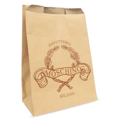 Moschino Clutch*Kuvert Clutch med Logo Beige