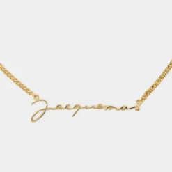 Jacquemus Smykker*La Chaine Halskæde Gul
