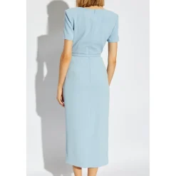 Self Portrait Kjoler*Lace Crystal-Embellished Midi Dress Blå