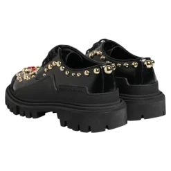 Dolce & Gabbana Snøresko*Lace-Up Derby Sko Sort