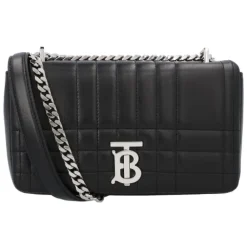 Burberry Skuldertasker*Lammeskinds Crossbody Taske Sort