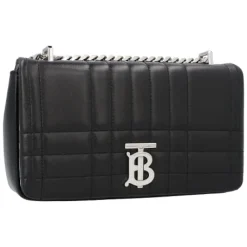 Burberry Skuldertasker*Lammeskinds Crossbody Taske Sort