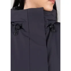 Cape Horn Frakker*Lang Dunjakke Sort