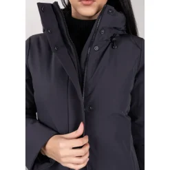 Cape Horn Frakker*Lang Dunjakke Sort