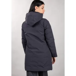 Cape Horn Frakker*Lang Dunjakke Sort