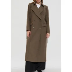 Gestuz Frakker*Lang frakke Brun