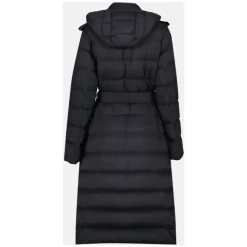 Burberry Frakker*Lang Nylon Puffer Jakke Sort