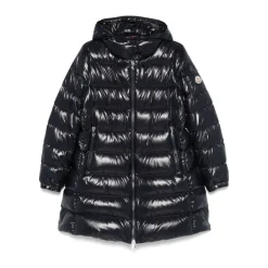 Moncler Frakker*Lang Pufferjakke Courcelles Blå