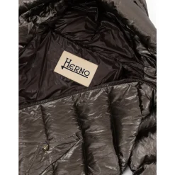 Herno Frakker*Lang Vatteret Parka med Hætte Grå