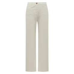 Seafarer Jeans*Lange Jeans med Vide Ben Beige