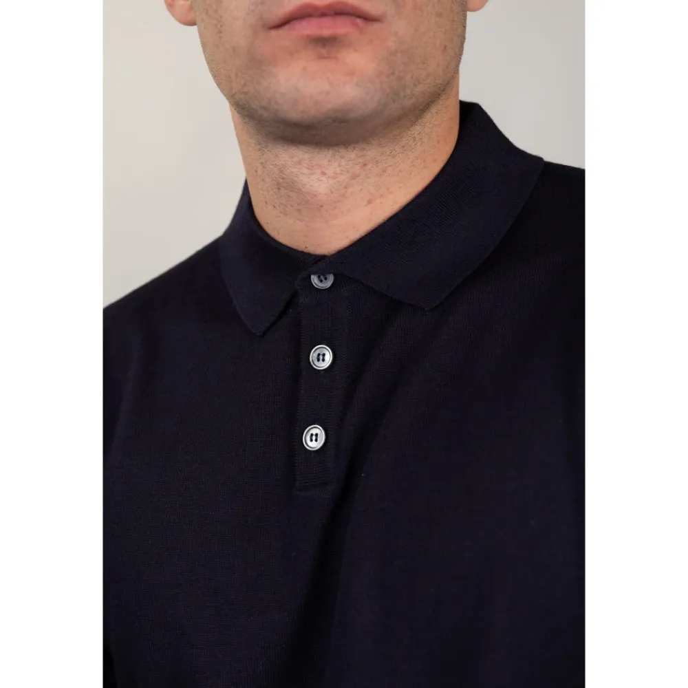 Daniele Fiesoli Striktrøjer & Sweatere*Langærmet Polo Sort