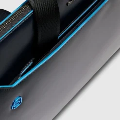 Piquadro Laptop Tasker*Laptop Sleeve 13.3 med Stow-Away Håndtag Blå