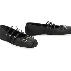 Gucci Ballerina Sko*Læder Ballerina Sko Sort