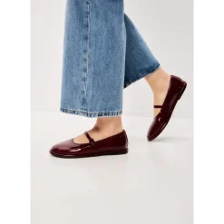 Cesare Gaspari Ballerina Sko*Læder Ballerinaer Alba - Bordeaux Rød