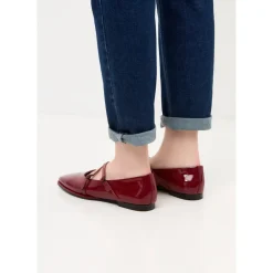 Cesare Gaspari Ballerina Sko*Læder Ballerinaer Albina - Rød