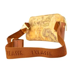 Alviero Martini 1a Classe Bæltetasker*Læder Bæltetaske Efterår/Vinter Kollektion Beige