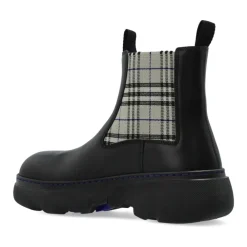 Burberry Chelsea Boots*Læder Chelsea Boots Creeper Sort