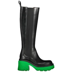 Bottega Veneta Chelsea Boots*Læder Chelsea Støvler med Profilsål Sort