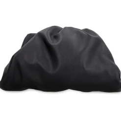 Bottega Veneta Clutch*Læder Clutch med Snap Lukning Sort