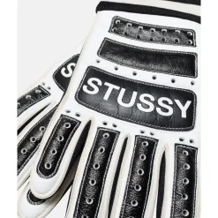 Stüssy Handsker*Læder Cykelhandsker Sort