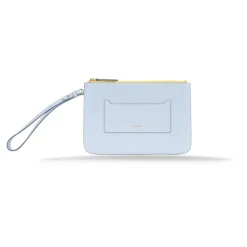 Burberry Clutch*Læder Dame Clutch Taske med Lynlås Blå