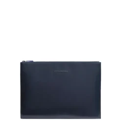 Piquadro Laptop Tasker*Læder iPad Pro 12,9 clutch Blå