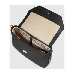 Piquadro Laptop Tasker*Læder Laptop Taske Sort